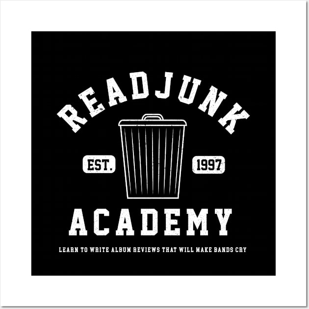 ReadJunk Academy Wall Art by bryankremkau